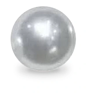 Porcelain White Edison pearl, natural color